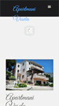 Mobile Screenshot of apartments-vesela.com